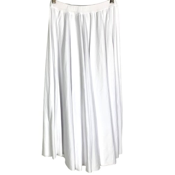 Balera Praise Circle Skirt Liturgical Lyrical Adult Small Medium White A-Line - Picture 2 of 8